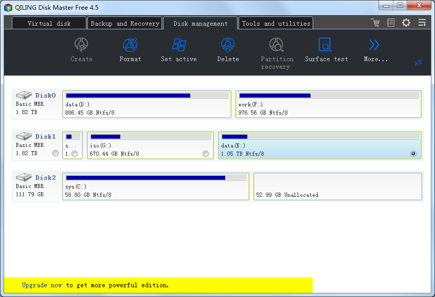 Disk management